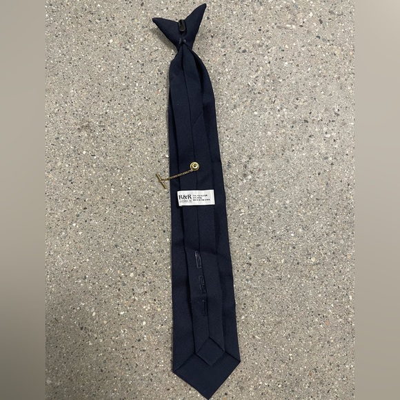 Vintage 70s US Border Patrol Tie & Tack Pin Original 14k Gold Plate Waterbury Co - Picture 2 of 8